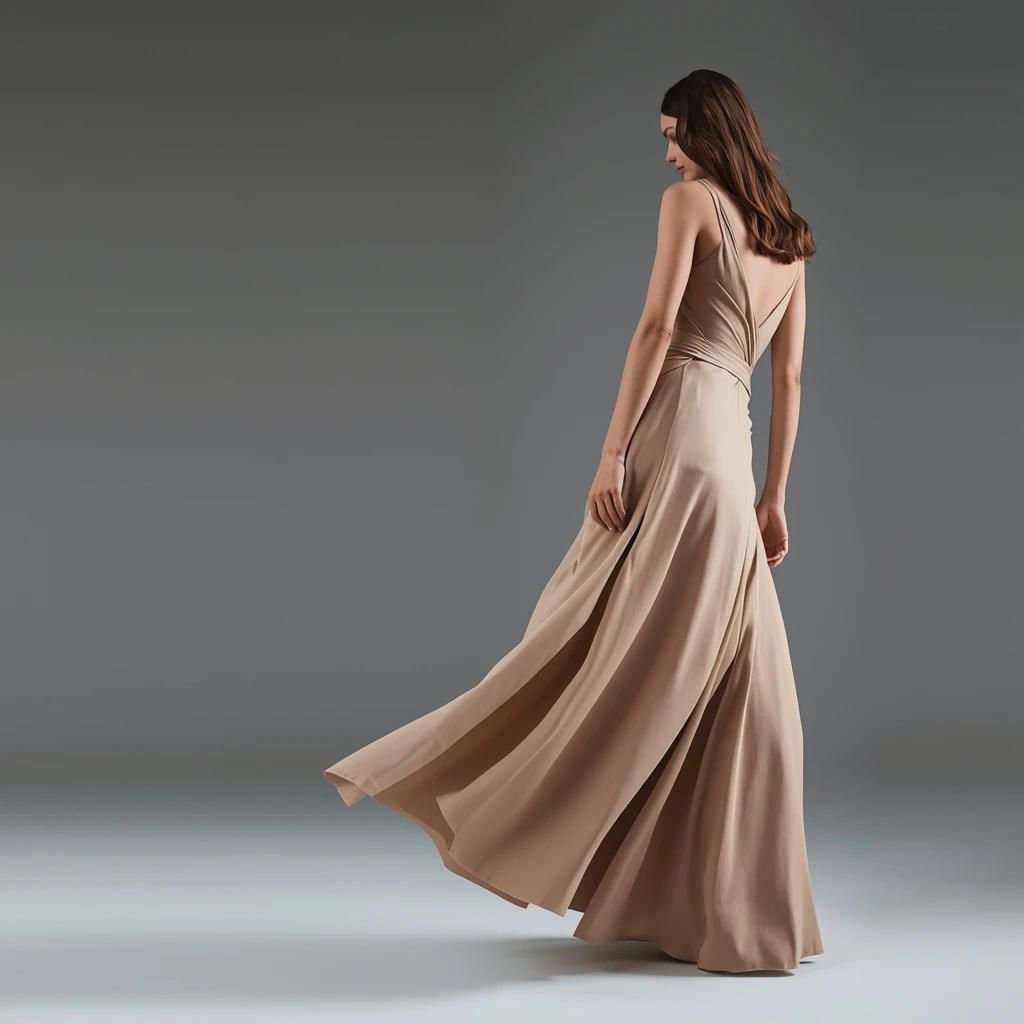 Modernes elegantes Damenkleid – Fashion